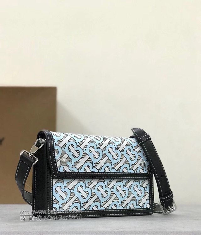 Burberry專櫃新款女包 巴寶莉品牌Horseferry印花斜背包  db1162
